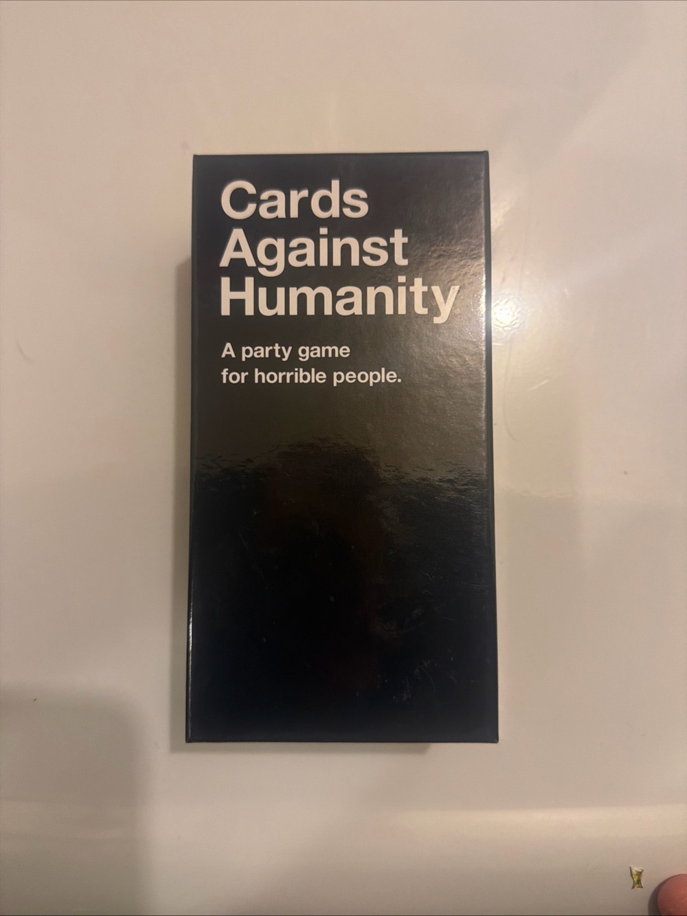 Cards Against Humanity - A Party Game for Horrible People.